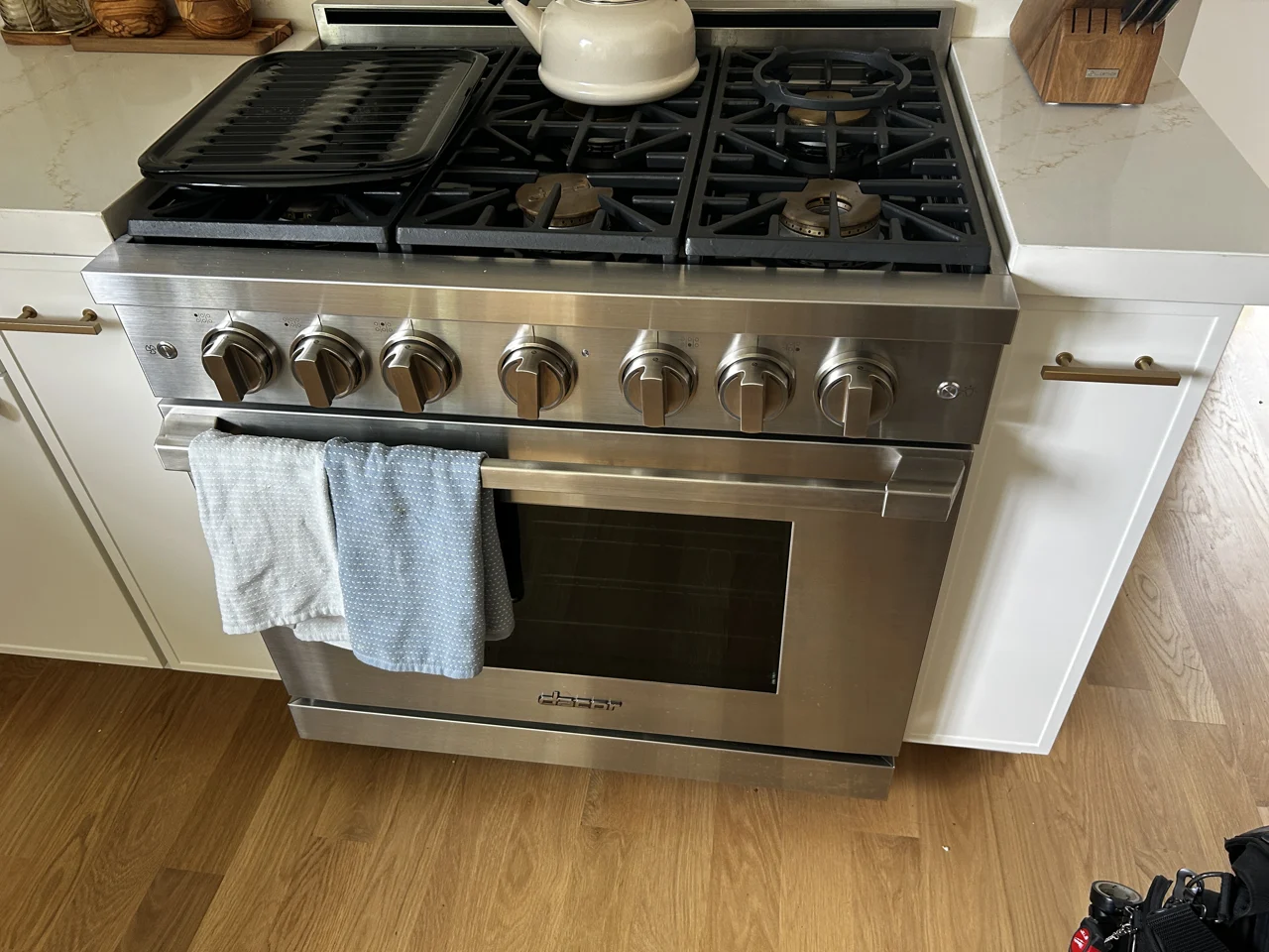 Kitchen range from the owner’s work archive